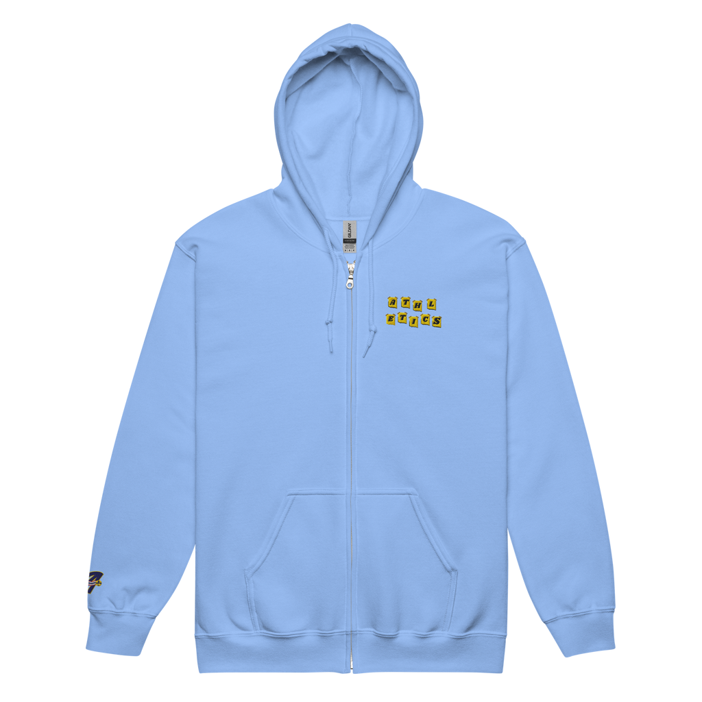 Sticky Note Zip-Up Hoodie