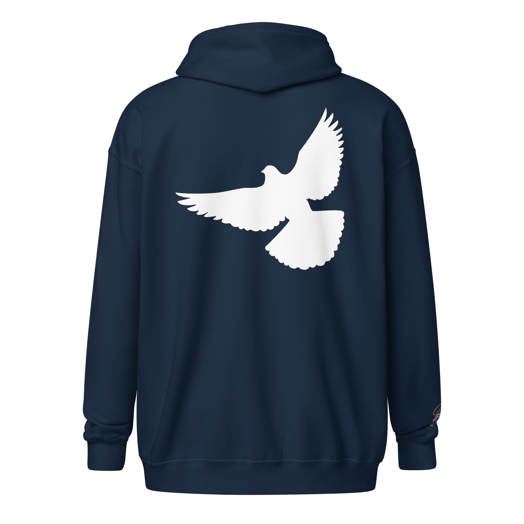 Sticky Note Zip-Up Hoodie